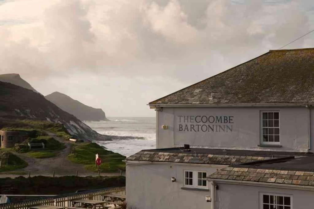 Kallowen Cottage At Crackington Haven, Near Bude And Boscastle, Cornwall Екстериор снимка