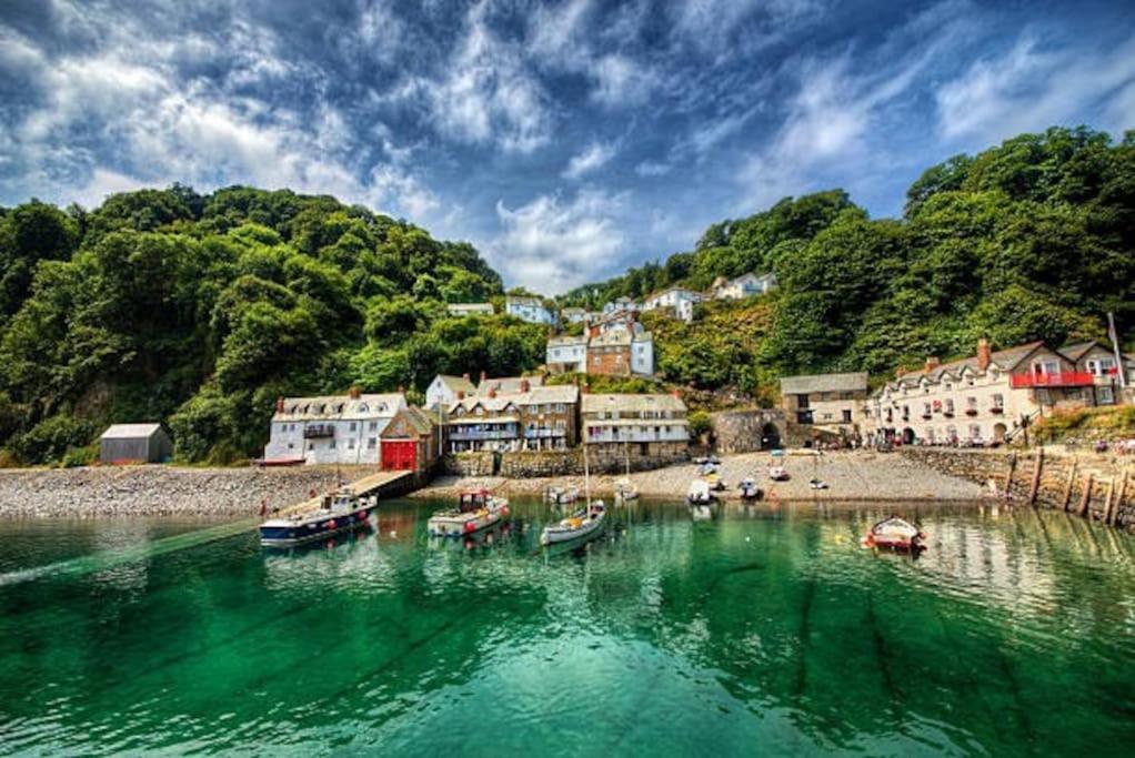Kallowen Cottage At Crackington Haven, Near Bude And Boscastle, Cornwall Екстериор снимка